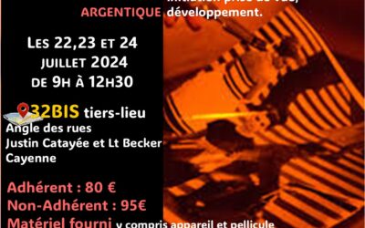 Chambre noire – Workshop Photo- Vacances
