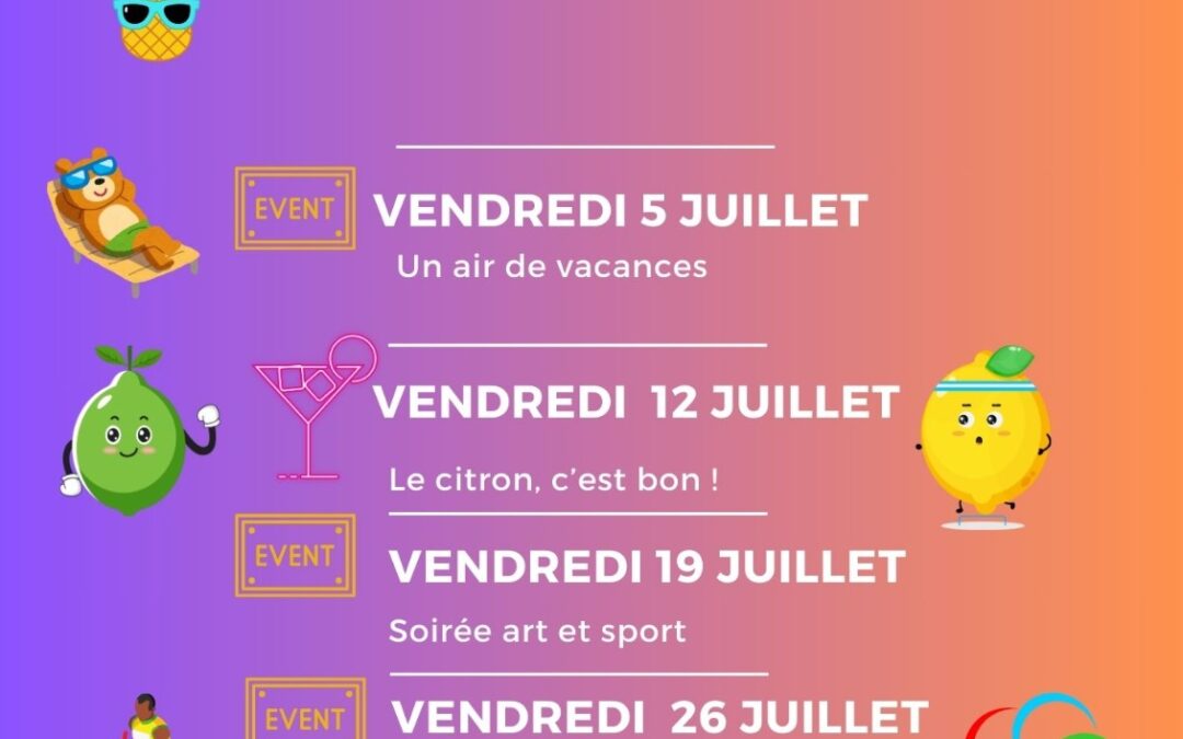 Programme vacances – La Petite Fontaine