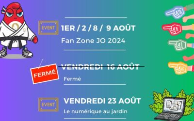Programme du mois d&rsquo;août 2024
