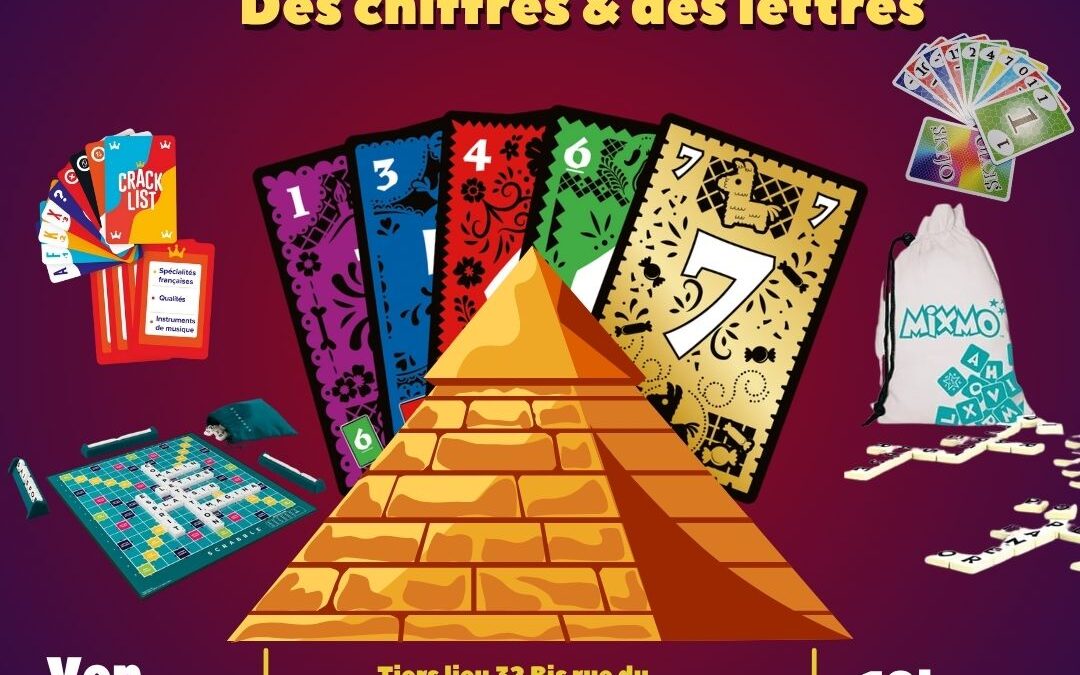 Soirée « Des chiffres et des lettres »- Vendredi  6 juin 2025- 18h