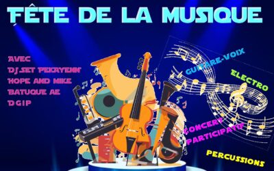 Fête de la musique-scène ouverte – 21 juin 2025